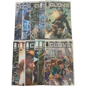 Clone Comics #1-11 David Schulner Juan Jose Ryp Felix Serrano Image Sci-Fi Indie